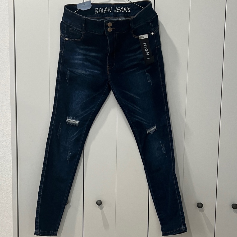 Zara Midnight Blue Denim Jeans